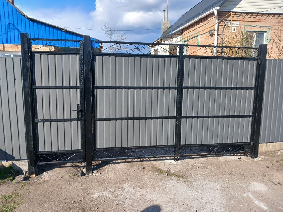 Установлюєм паркани, ворота,хвіртка під ключ