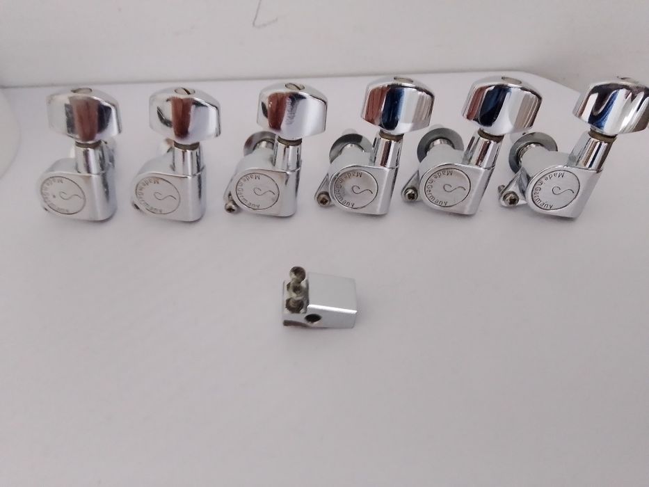 Schaller klucze do gitary reverse head , 6R