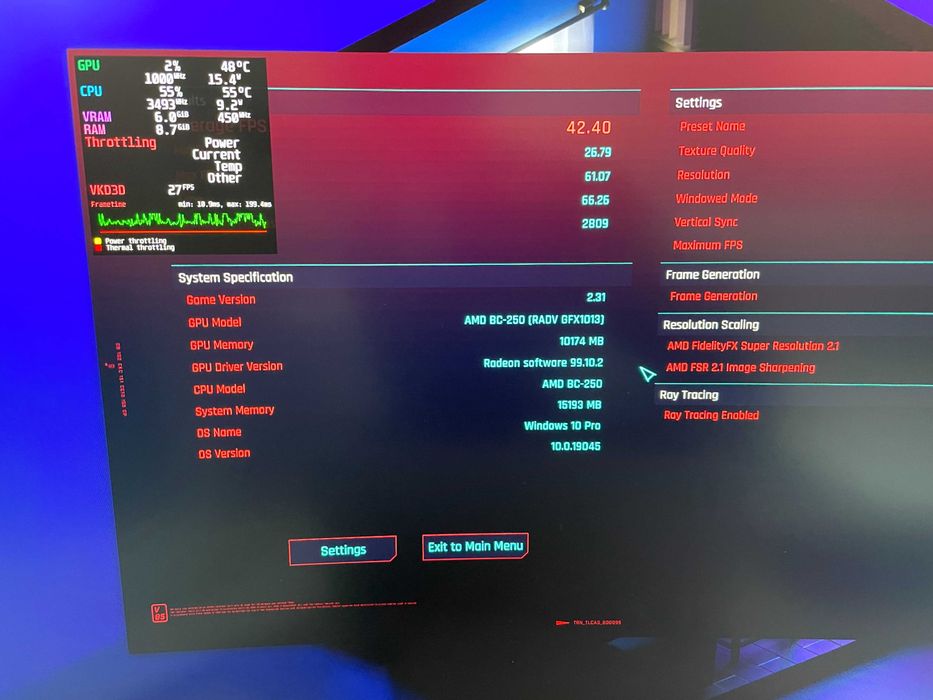 Ігрова збірка AMD BC250 + 500 GB NVME