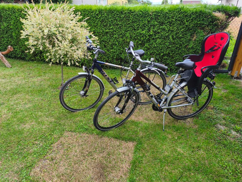2 Rowery trekkingowe Rixe damka męski