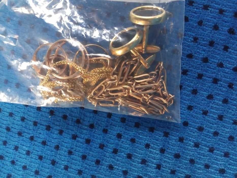 Złom zlota próby 14k 585 waga . około 100 gram.