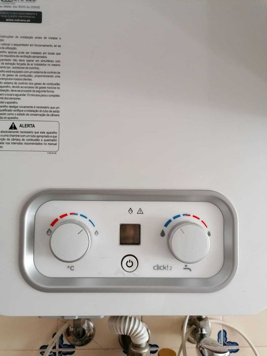 Esquentador Vulcano WRD-10-4 KB 2 Click gás natural