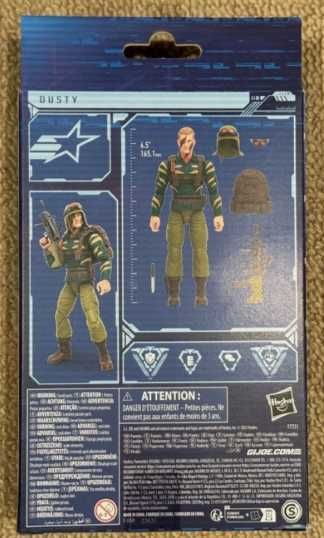 GI Joe GIJOE Classified Tiger Force Dusty #65 (NOVO SELADO)