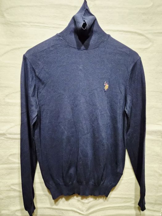Синій гольф (водолазка) U.S. Polo Assn. — Розмір S