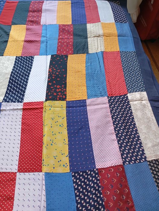 Coberta para cama, patchwork.