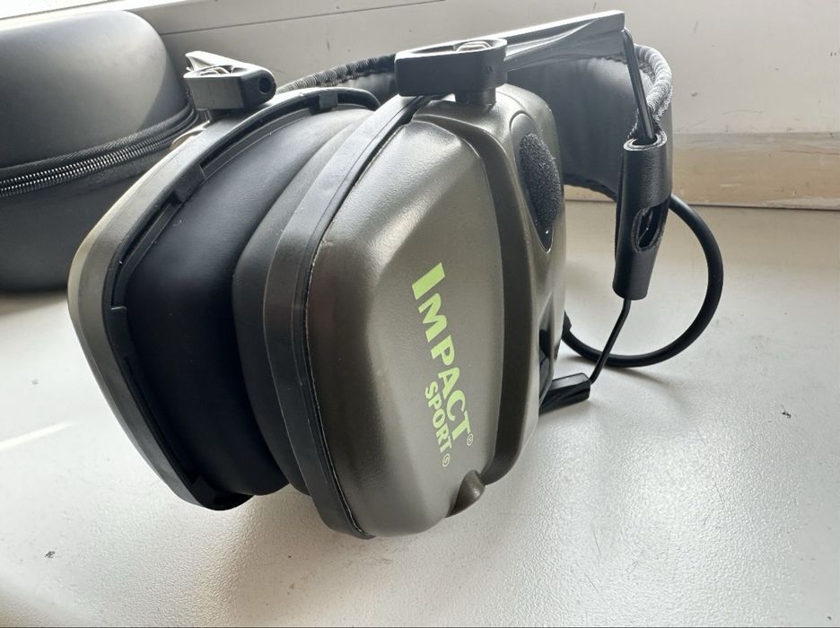 Słuchawki aktywne Impact sport + etui NOWE