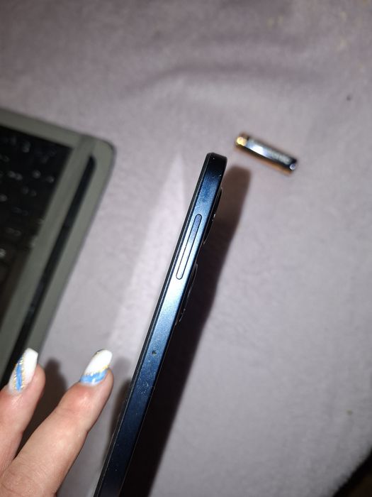 Tablet azul fusco
