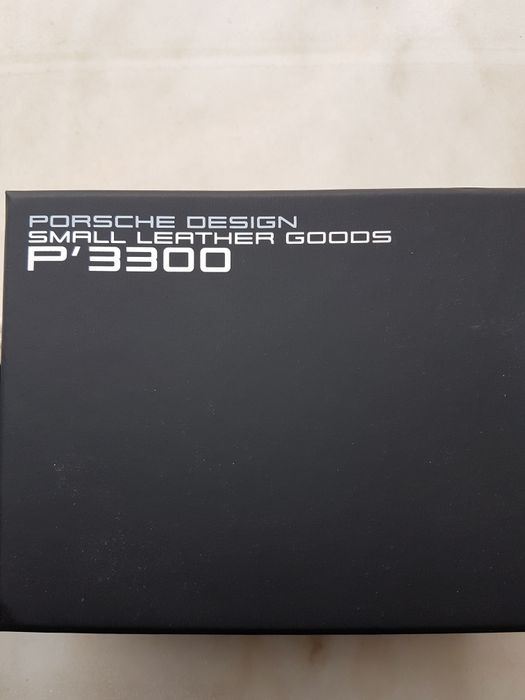 Carteira Leather Porsche Design P' 3300