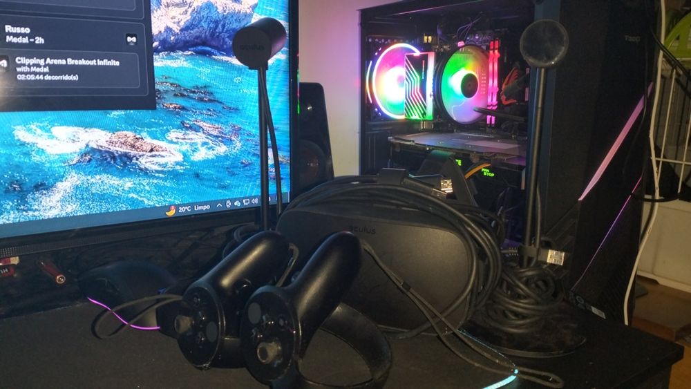 Óculos VR cv1 completo TROCO
