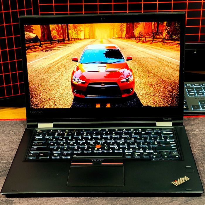 Сенсорний ноутбук трансформер Lenovo Yoga 370 Touch i5 16/256gb SSD