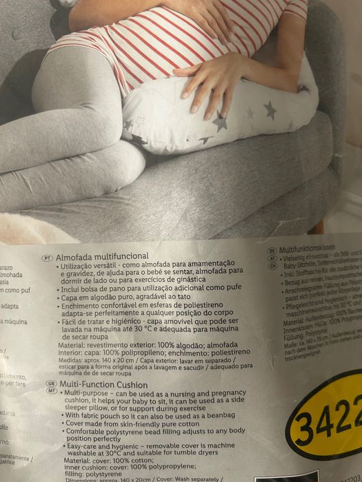 Almofada de amamentação multifuncional