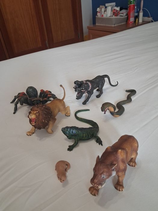 Schleich, animais de brincar,