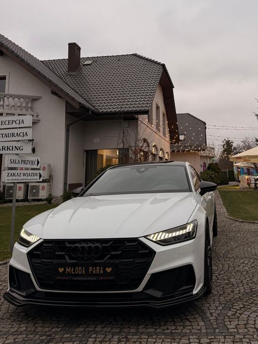 Samochód do ślubu, auto na wesele, audi na ślub
