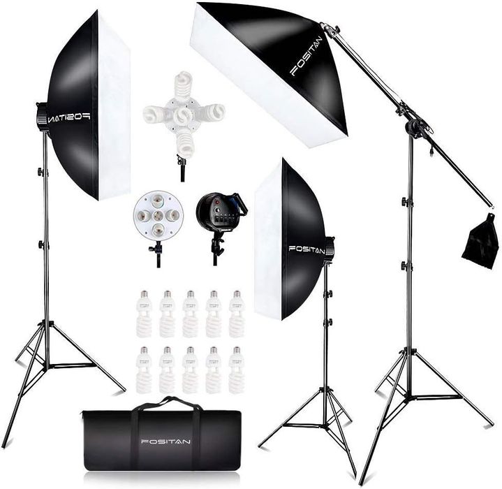 Kit de Iluminação Softboxes