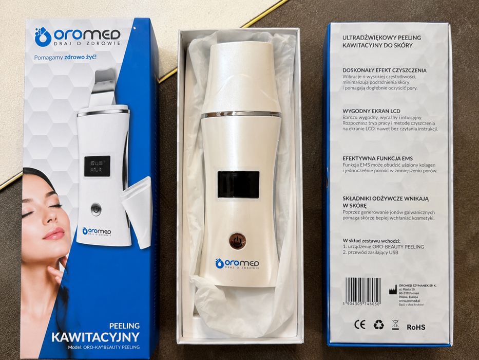 Peeling kawitacyjny Oromed ORO-KA Beauty NOWY