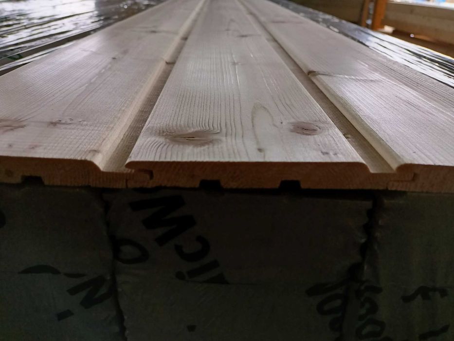 PROMOCJA Podbitka 14x121 KLASA AB świerk, profil Softline