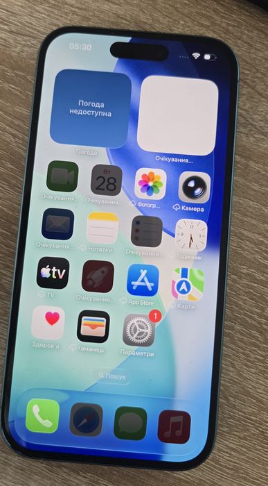 Iphone 16 256gb 93%, стан нового