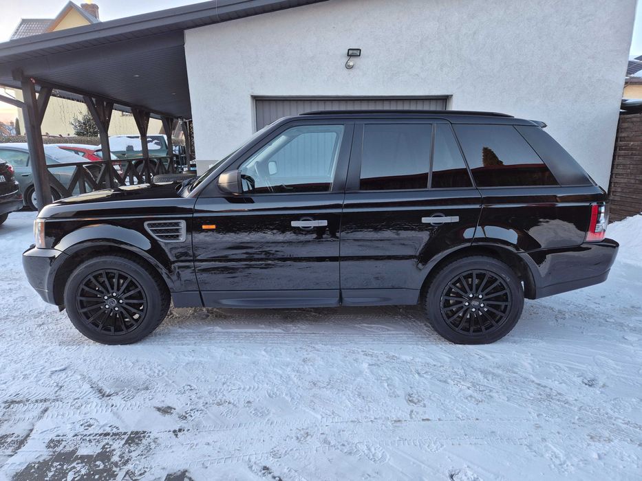 Range Rover Sport 4x4 Automat Reduktor BiXenon Alu19` Czarny Zdrowy **