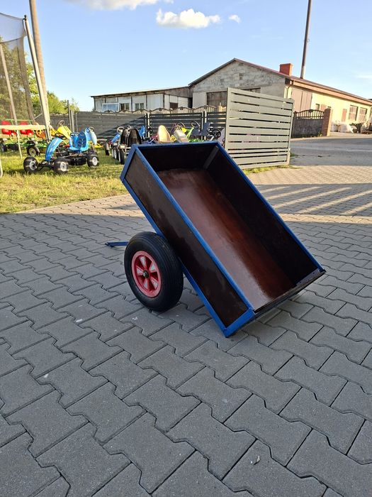 Gokart, gokard, quad na pedały, przyczepka Berg