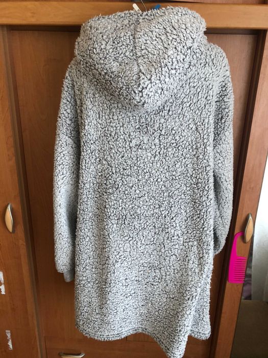 Меховушка, плюшева туника, кофта, худи, M-L. Primark, слип, пижама