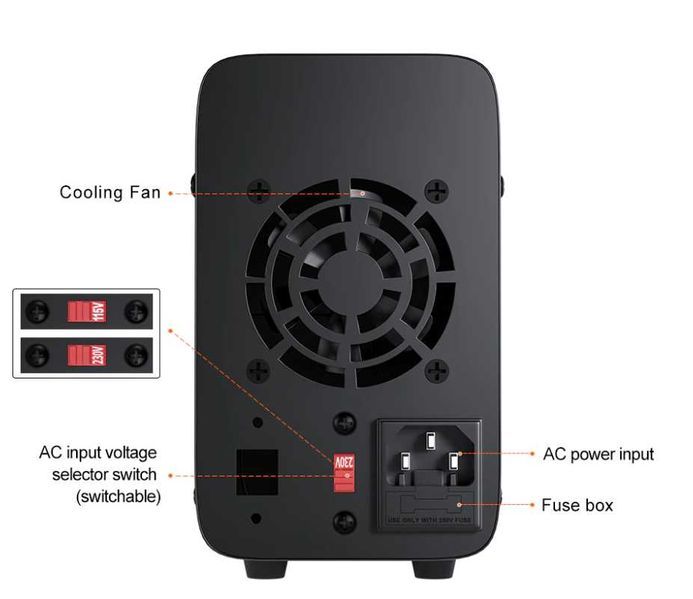 Лабораторний  блок живлення енкодери Wanptek  WPS 3010H    QC