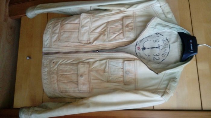 Kurtka skórzana damska Mustang L