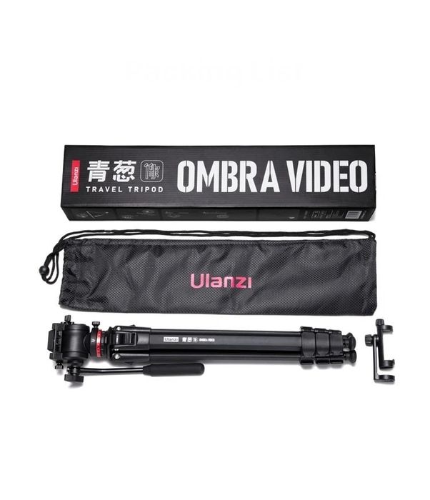 Штатив ULANZI OMBRA VIDEO 1.6м, трипод для камери, телефону, 55-160см