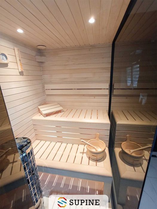 Sauna domowa na wymiar, sauna fińska sucha combi infrared
