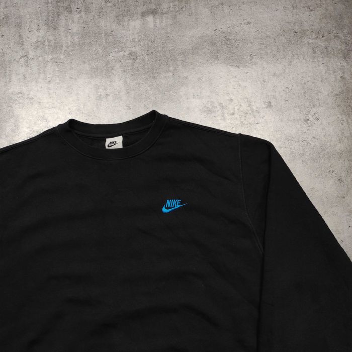 MĘSKA Bluza Bawełna PREMIUM Sportswear Haft Logo Dresowa Nike Active