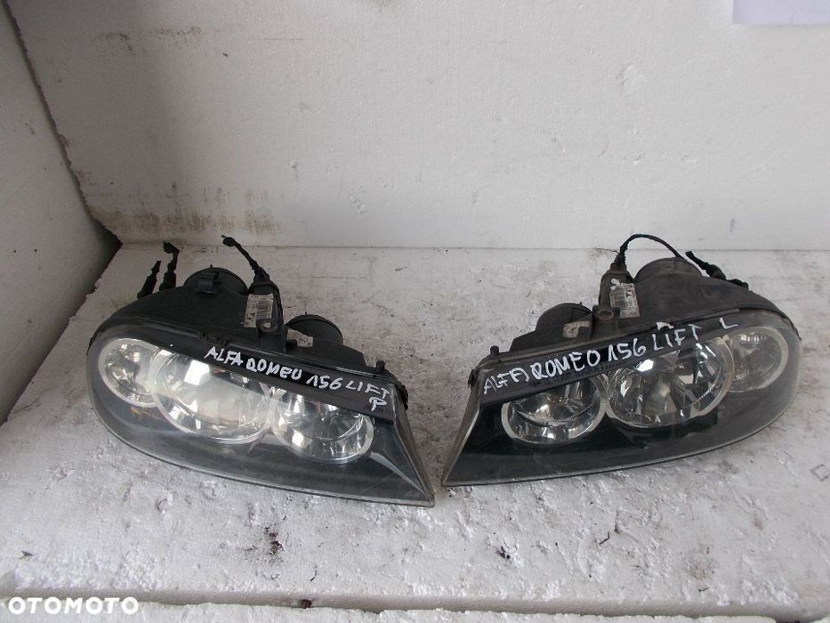 Lampa przód prawa lewa ALFA ROMEO 156 LIFT ORYGINAŁ