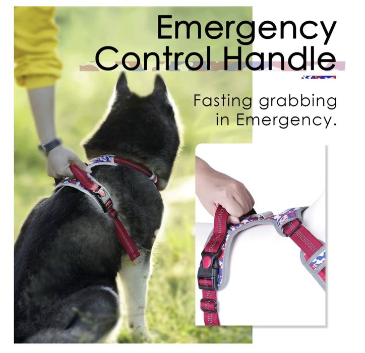 Odblaskowe szelki dla Psa rozmoar „M/L”