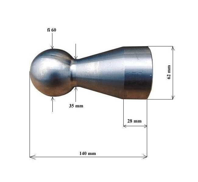Kule wywrotu fi 60 do 8 ton
