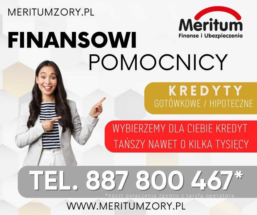 Kredyty / Konsolidacja chwilówek / Pożyczka na oświadczenie / bez BIK