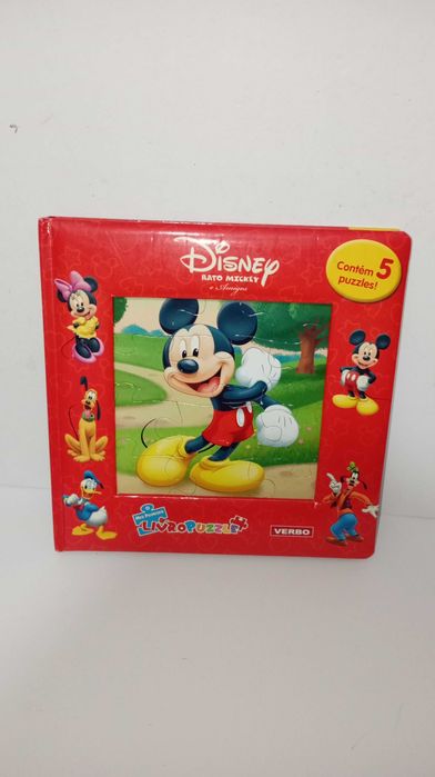 O Rato Mickey - Livro Puzzle (Disney)