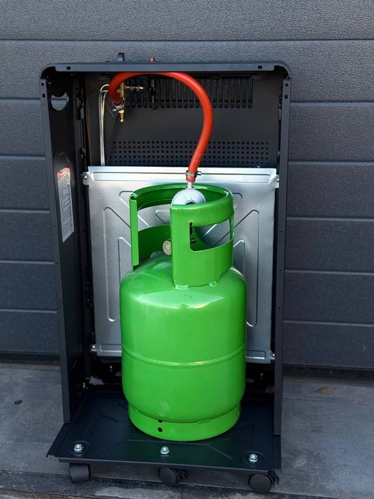 ТОП | Потужний газовий обігрівач 4200W Німеччина обогреватель балон