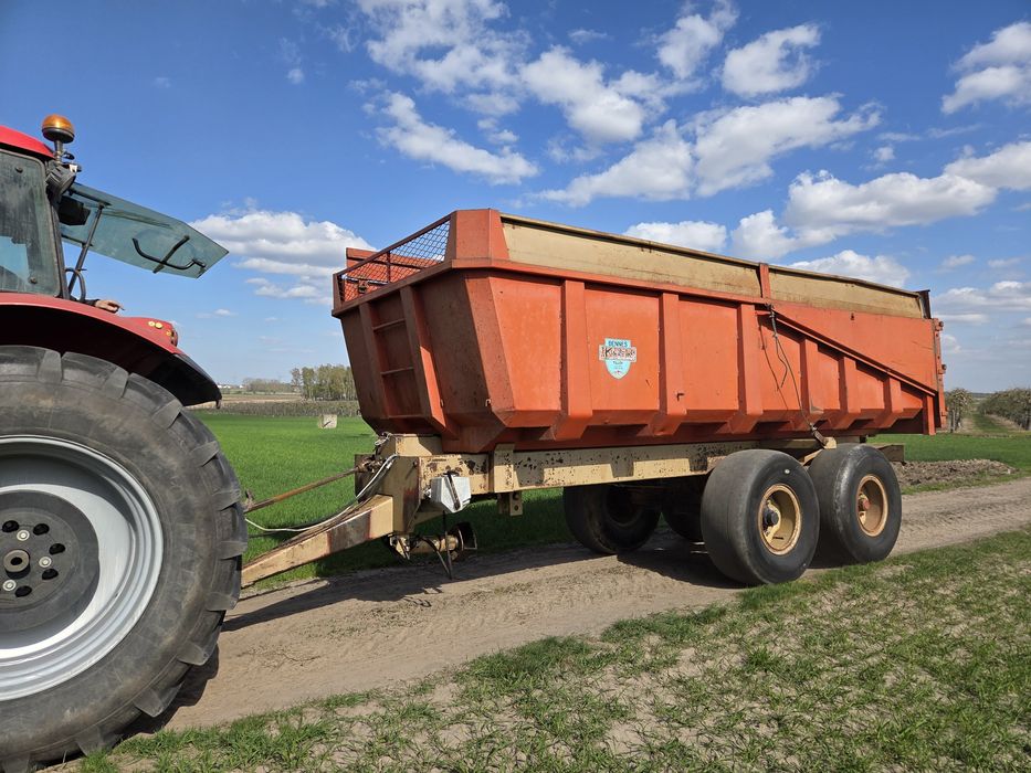Przyczepa skorupowa  14   16 ton knapik   brimont