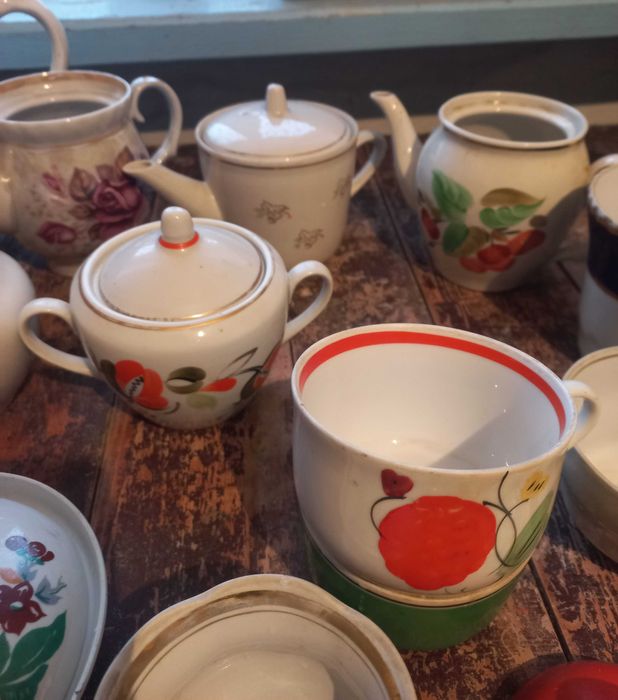 Фарфор радянський посуд заварник молочник