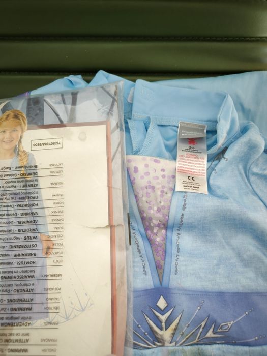 Vestido Princesa Elsa Frozen