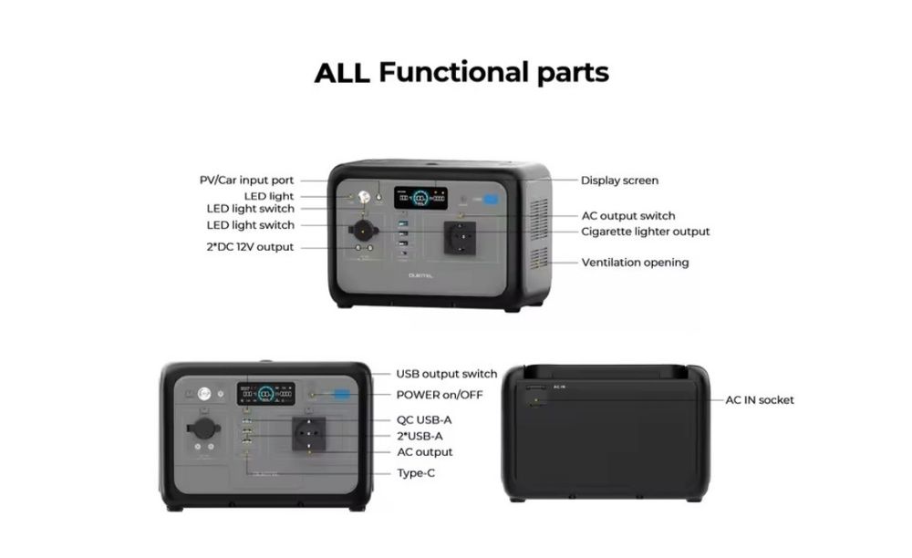 Зарядная станция Oukitel p800e Plus