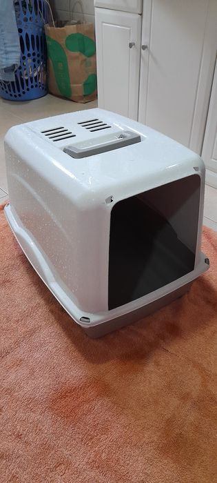 Caixa de areia para gato
