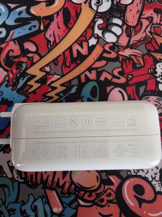 Carregador original Apple 70w