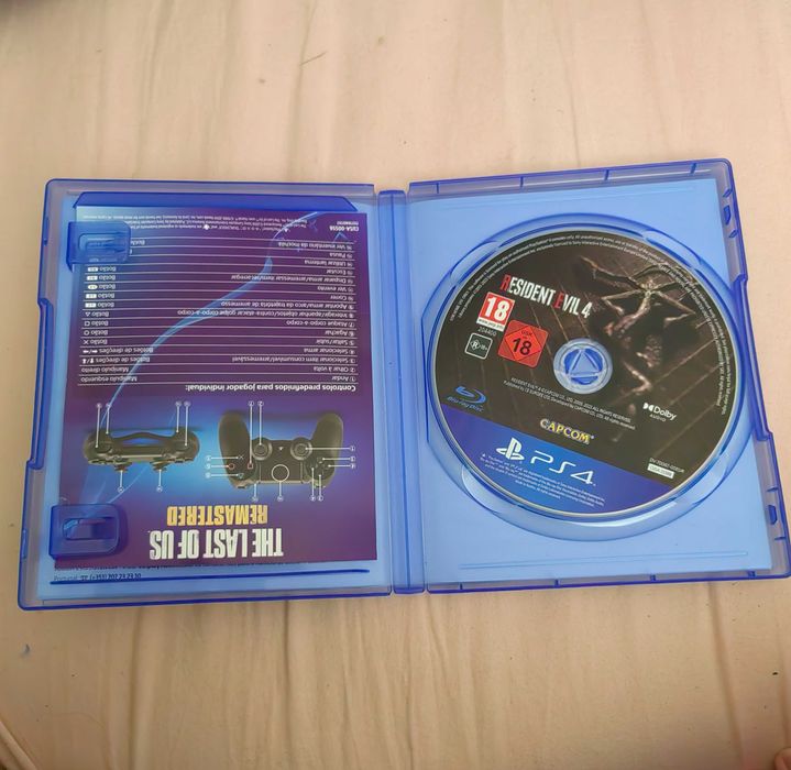 Jogo resident evil 4 de ps4