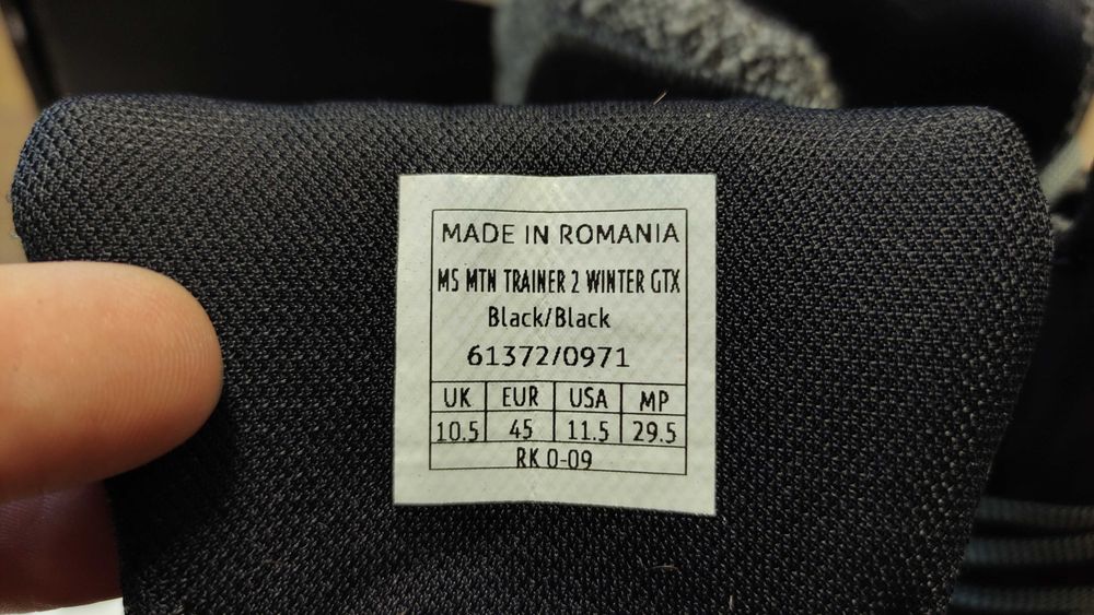 Черевики Salewa MS MTN Trainer 2 Winter GTX 29.5 см, EU 45, US 11.5