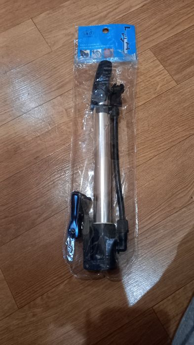 Велонасос со шлангом. Корпус алюминиевый