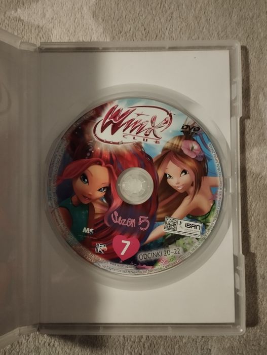 Film DVD dla dzieci. "Złamane serce". Winx
