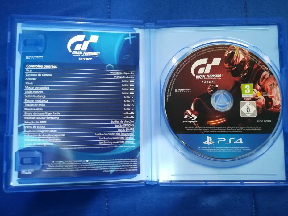 PACK de JOGOS Ps4 - Grand Theft Auto V - Gran Turismo Sport e Fifa 18!