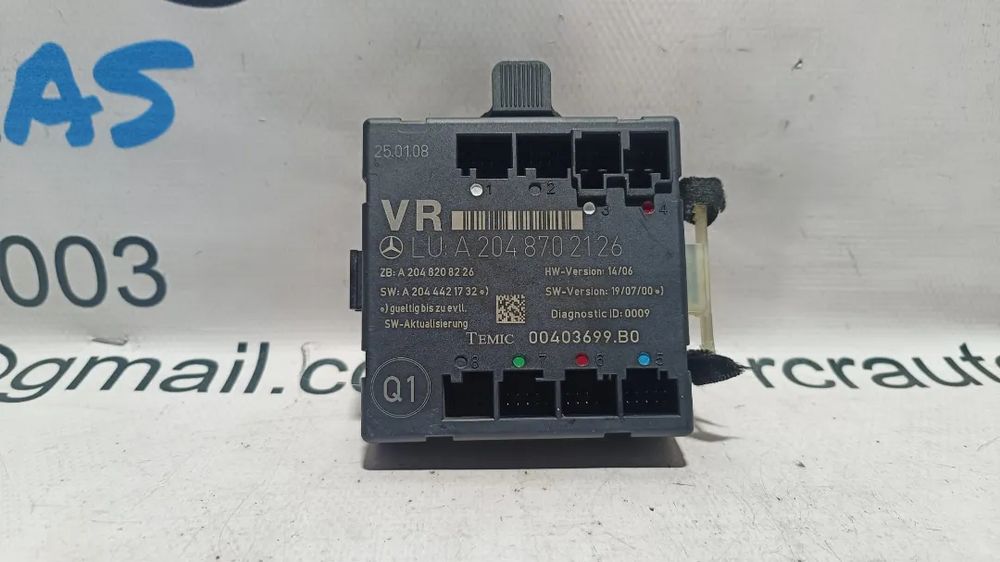 CENTRALINA MODULO CONFORT MERCEDES BENZ CLASS C W203 A2048702126