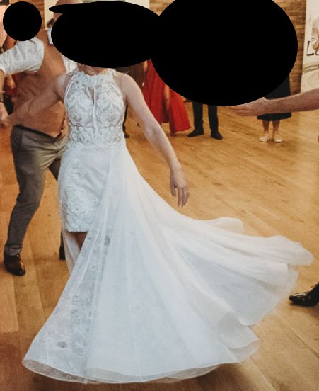wyjątkowa suknia ślubna 2w1