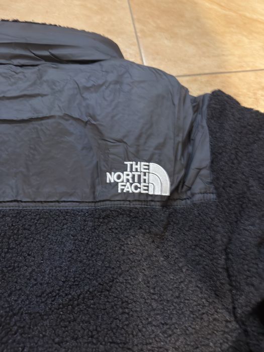 Czarna kurtka tnf nuptse 700 puchowa polarowa
