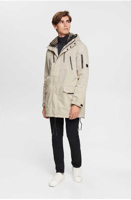 Чоловіча парка Esprit 092EE2G312, розмір M, бежева, нова